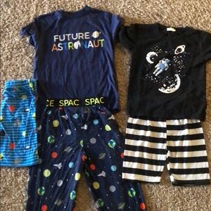 Boys pajamas lot
